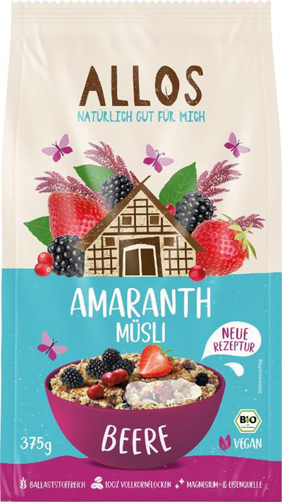 Produktfoto zu Amaranth Beeren Müsli