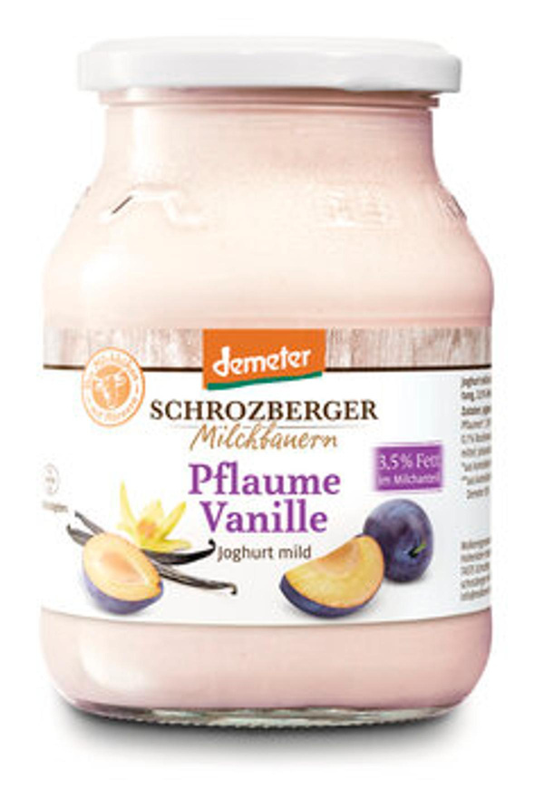 Produktfoto zu Winterjoghurt Pflaume-Vanille