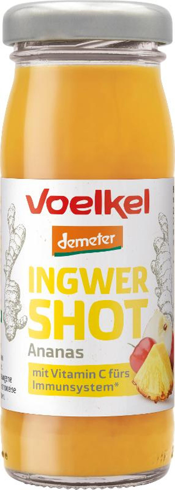 Produktfoto zu Shot Ingwer & Ananas