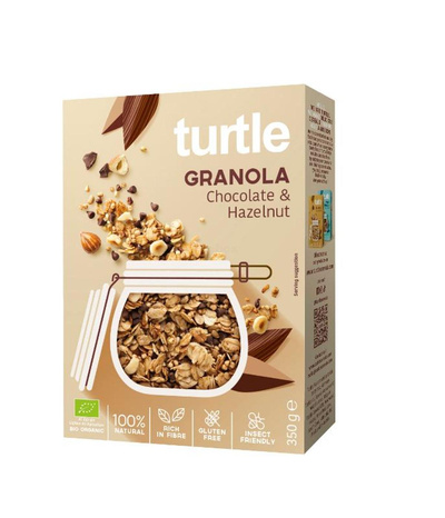 Produktfoto zu Turtle Granola Choco Haselnuss