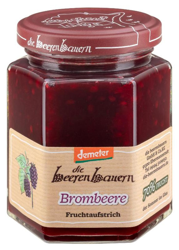 Produktfoto zu Brombeer Fruchtaufstrich