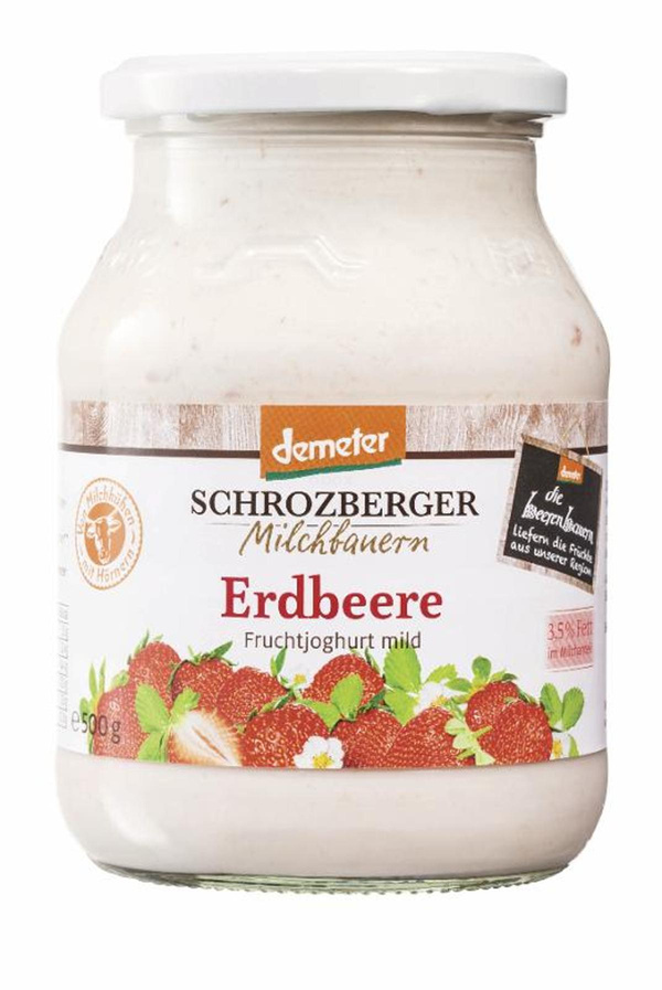 Produktfoto zu Fruchtjoghurt mild Erdbeere