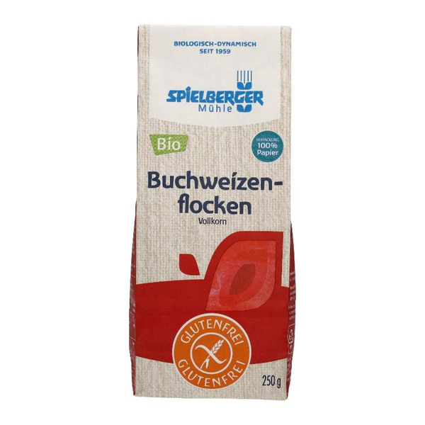 Produktfoto zu Spielberger Buchweizenflocken Vollkorn glutenfrei