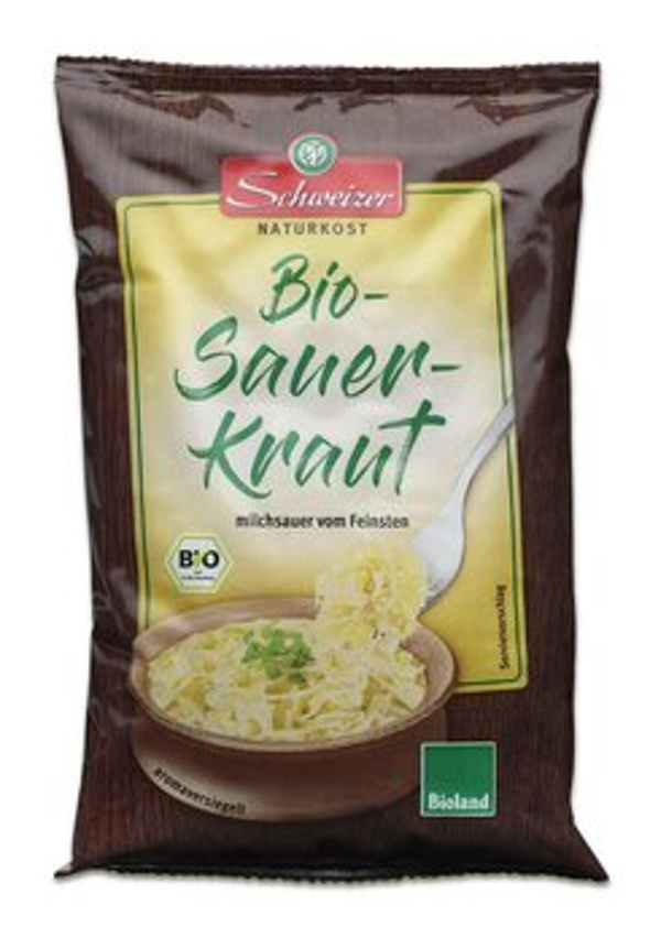 Produktfoto zu Schweizer Naturkost Sauerkraut in Tüte milchsauer