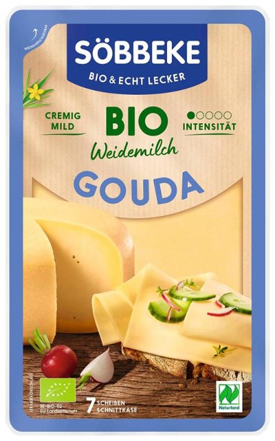 Produktfoto zu Bio Gouda Scheiben
