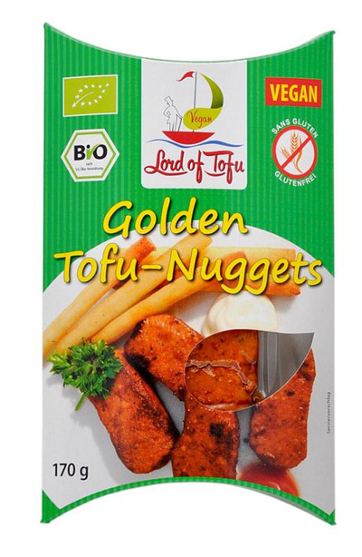 Produktfoto zu Golden Tofu-Nuggets