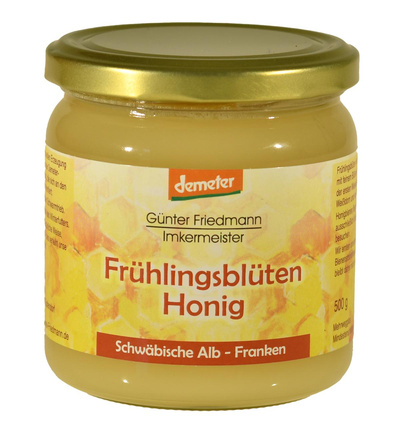 Produktfoto zu Frühlingsblütenhonig DEMETER