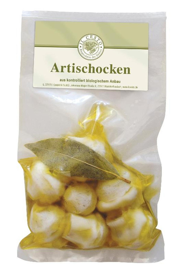 Produktfoto zu Artischockenherzen natur cotto