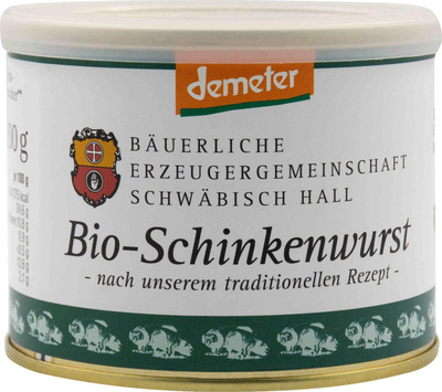 Produktfoto zu Schinkenwurst mit Schweinefleisch