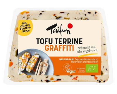 Produktfoto zu Tofu Graffiti - mit Alge und Paprika