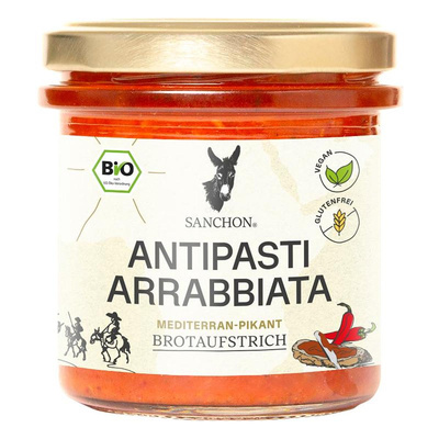 Produktfoto zu Brotaufstrich Antipasti Arrabbiata