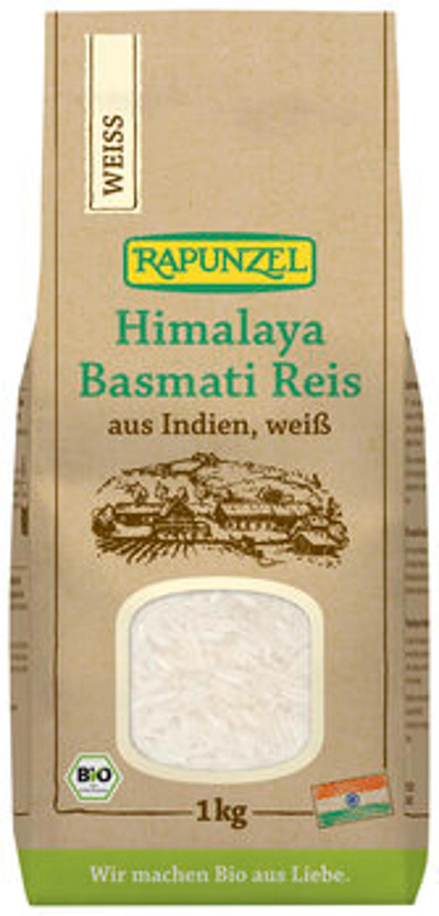 Produktfoto zu Rapunzel Himalaya Basmati Reis weiß