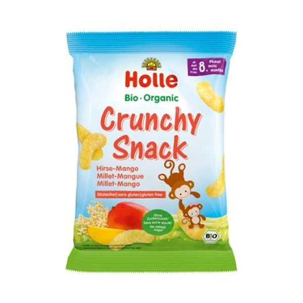 Produktfoto zu Crunchy Snack Hirse-Mango