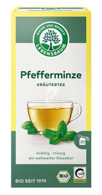 Produktfoto zu Pfefferminze Tee im Beutel