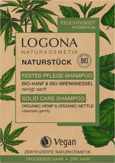 Produktfoto zu Festes Pflege-Shampoo Hanf & Brennessel