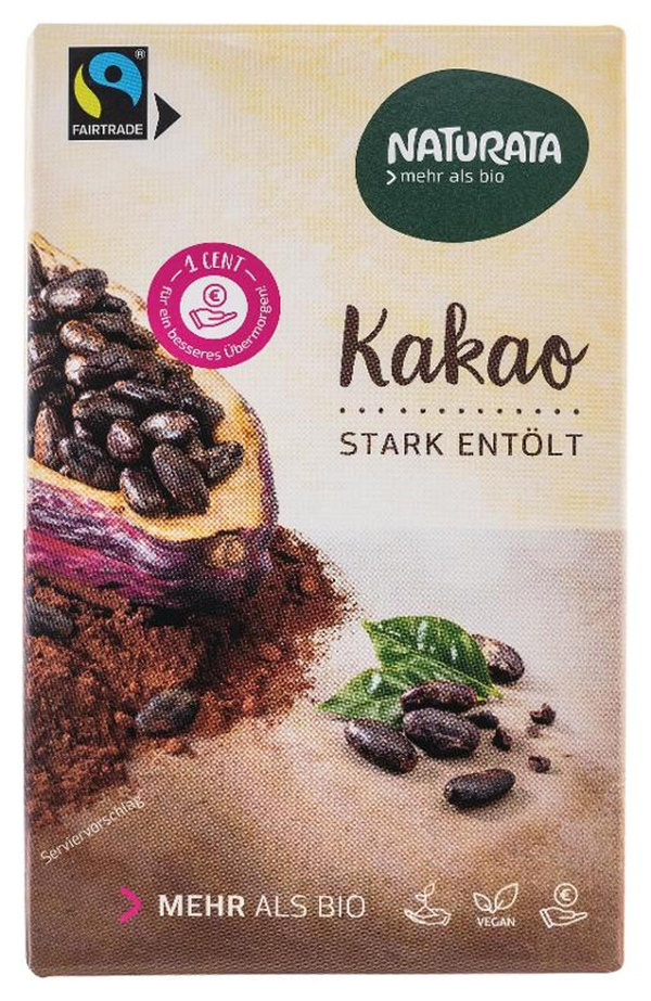 Produktfoto zu Kakao stark entölt
