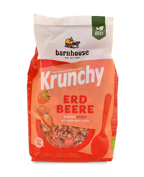 Produktfoto zu Krunchy Erdbeere 375g