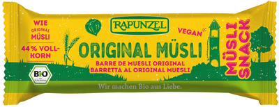 Produktfoto zu Müsli-Snack mit Sultaninen und Haselnüssen, vegan