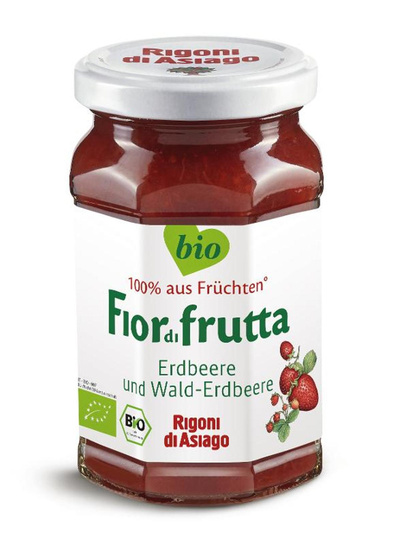 Produktfoto zu Fiordifrutta Erdbeer und Wald Erdbeeren Aufstrich