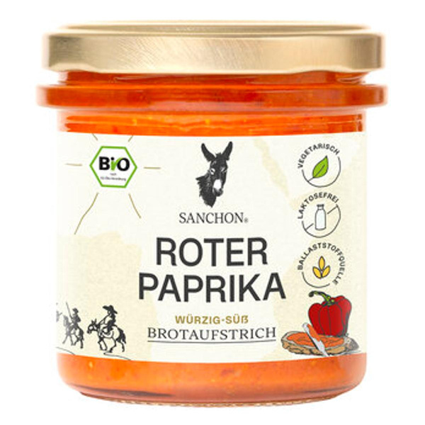 Produktfoto zu Sanchon Brotaufstrich Rote Paprika