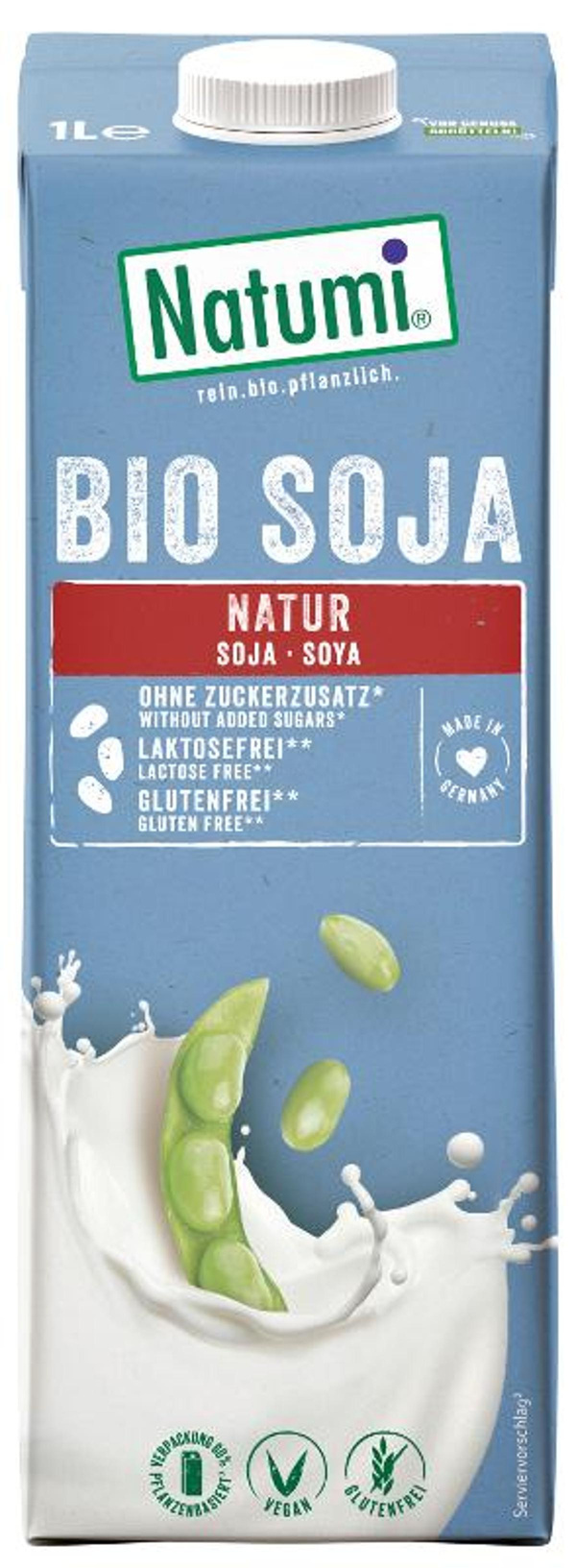 Produktfoto zu Sojadrink ungesüßt glutenfrei