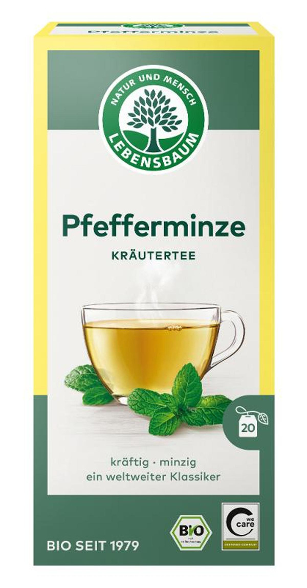 Produktfoto zu Pfefferminze Tee im Beutel
