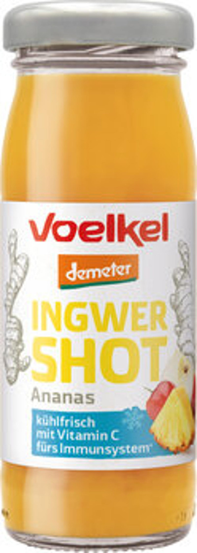 Produktfoto zu Shot Ingwer & Ananas