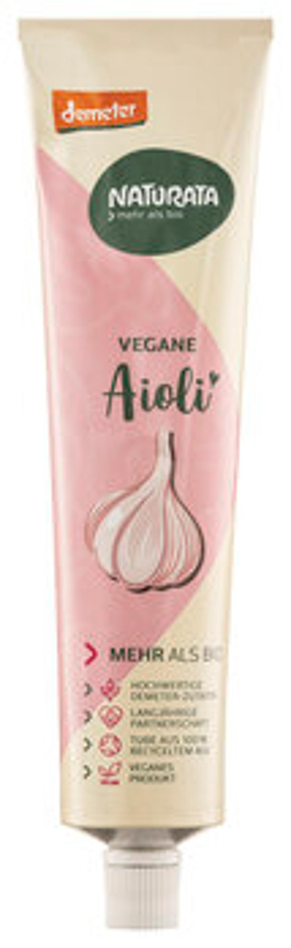 Produktfoto zu vegane Aioli Sauce - Tube