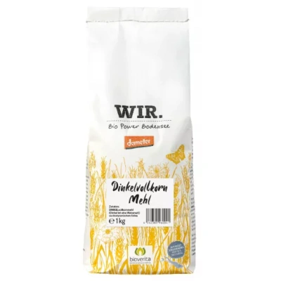 Produktfoto zu WIR Dinkelmehl Vollkorn