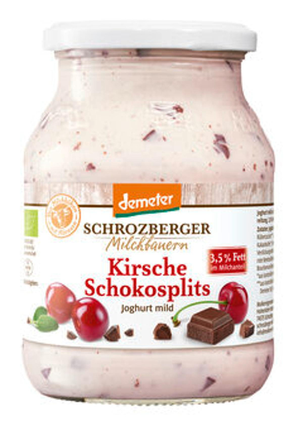 Produktfoto zu Winterjoghurt Kirsche-Schokosplits