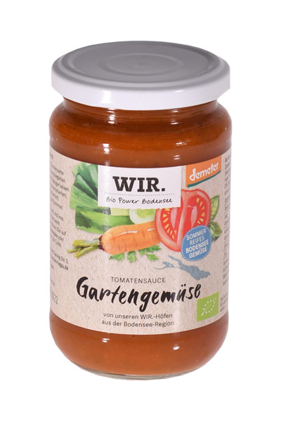 Produktfoto zu Tomatensauce Gemüse und Kräute