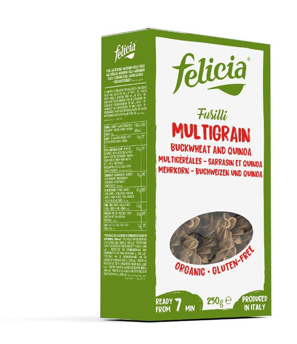 Produktfoto zu Mehrkorn Fusilli glutenfrei