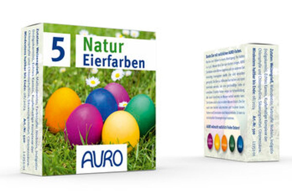 Produktfoto zu Eierfarben natur 5 Farbtöne
