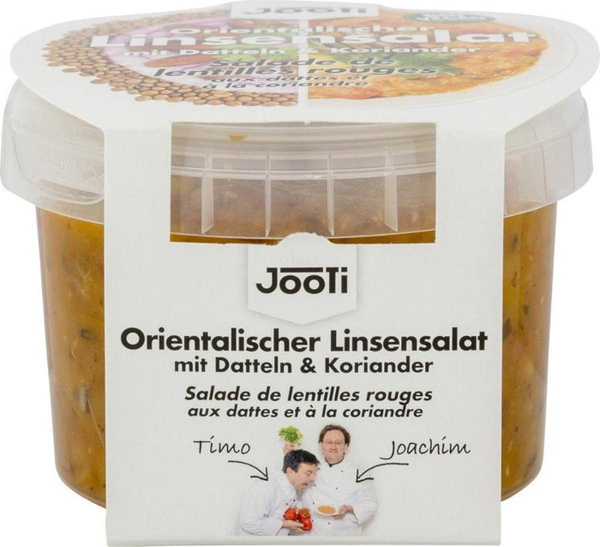 Produktfoto zu Linsensalat orientalisch mit Datteln & Koriander
