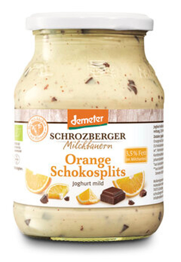 Produktfoto zu Schrozberger Winterjoghurt Orange-Schokosplits