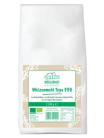 Produktfoto zu Weizenmehl Typ 550 - Großpackung