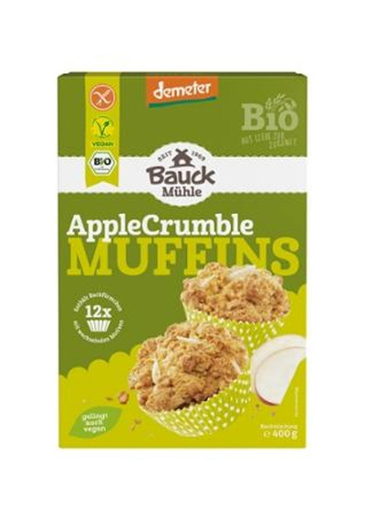 Produktfoto zu Backmischung Apple Crumble Muffins