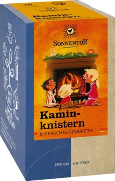 Produktfoto zu Kaminknistern Früchtetee