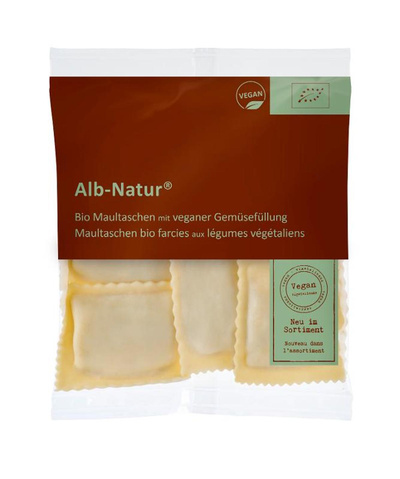 Produktfoto zu Maultaschen vegan mit Gemüsefüllung