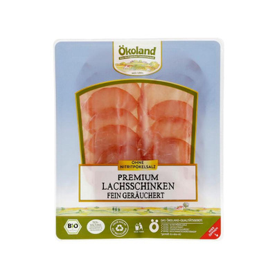 Produktfoto zu Lachsschinken fein geräuchert
