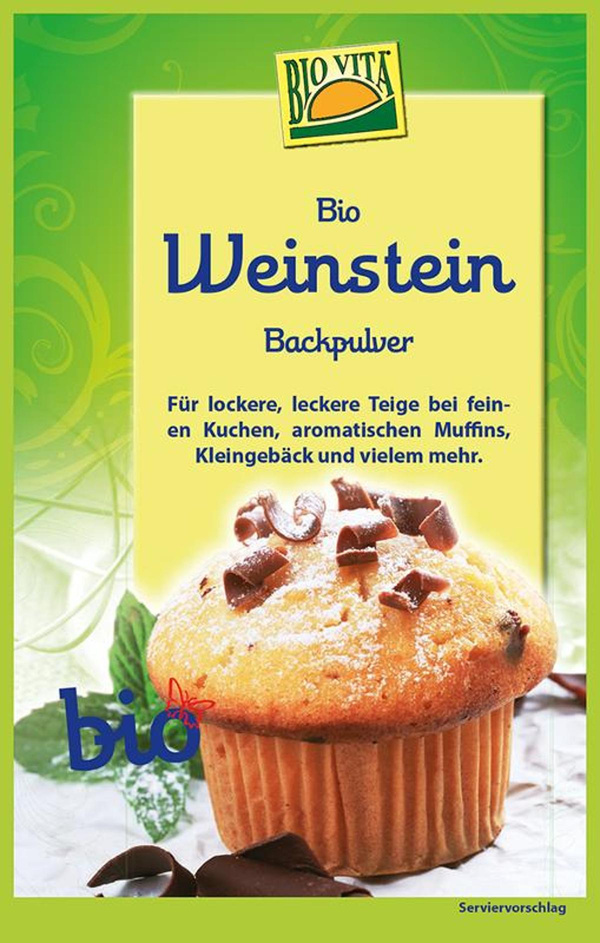 Produktfoto zu Weinsteinbackpulver