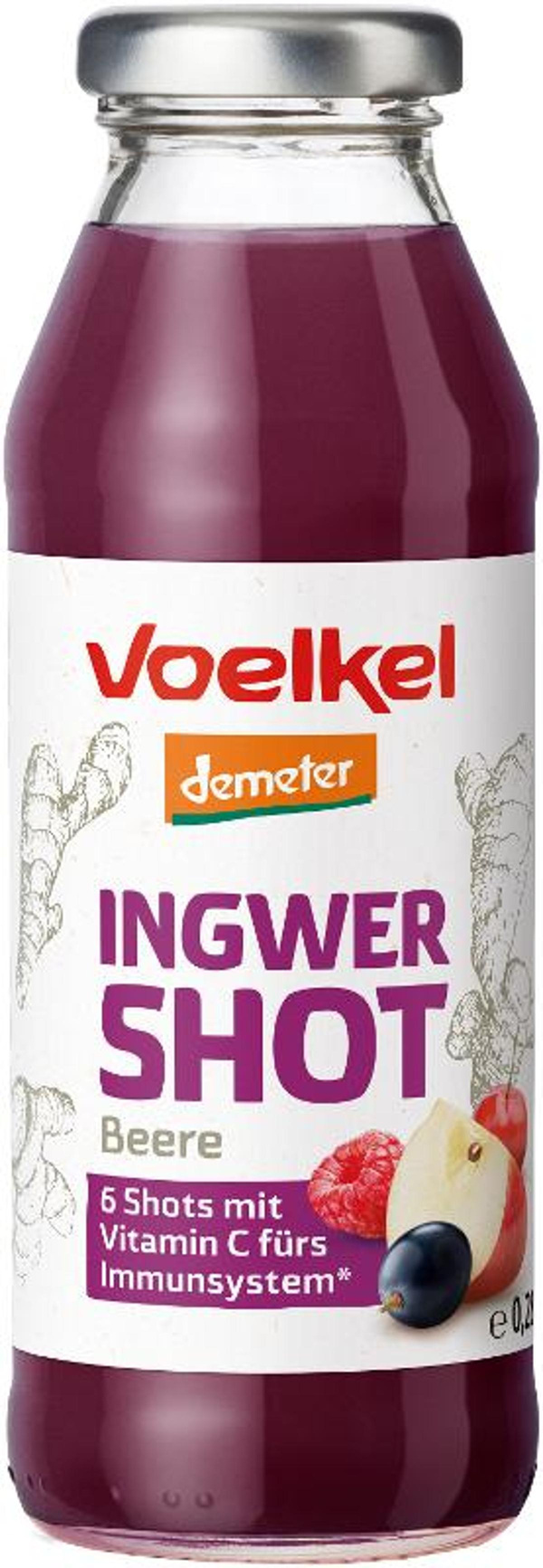 Produktfoto zu Shot Ingwer & Beeren DEMETER