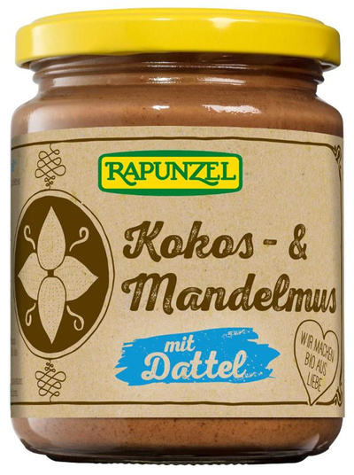 Produktfoto zu Kokos Mandelmus mit Datteln