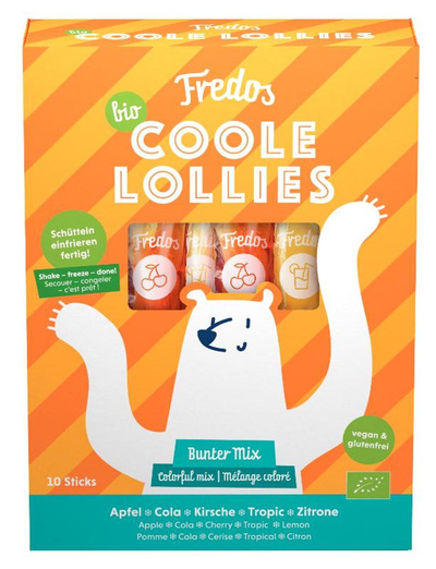Produktfoto zu Wassereis coole Lollies bunt
