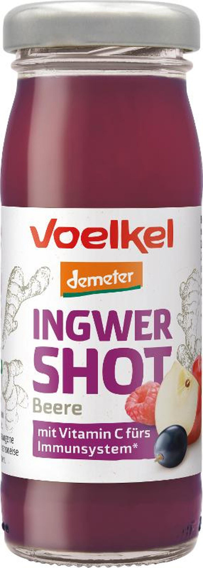 Produktfoto zu Shot Ingwer & Beeren DEMETER