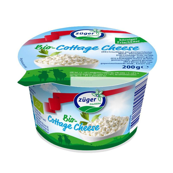 Produktfoto zu Hüttenkäse - körniger Frischkäse
