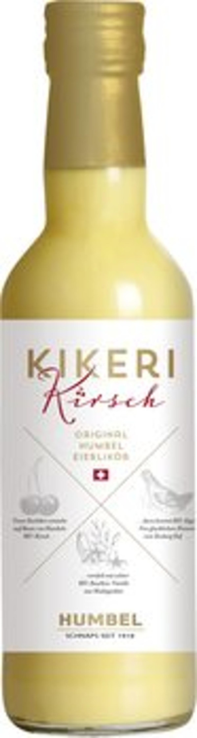 Produktfoto zu Humbel Kikeri Kirsch Bio Eierlikör