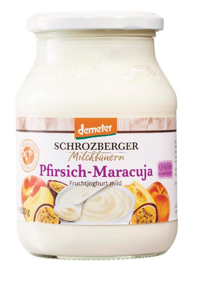 Produktfoto zu Fruchtjoghurt Pfirsich-Maracuja