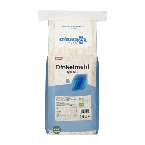 Produktfoto zu Dinkelmehl Type 630 - Großpackung