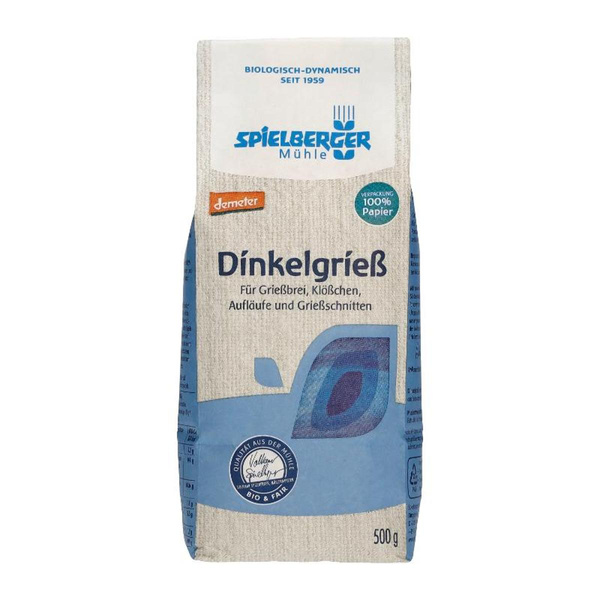 Produktfoto zu Spielberger Dinkelgrieß